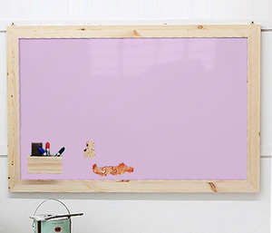 [히노끼원목] 자석형칼라보드(핑크) 900x1500